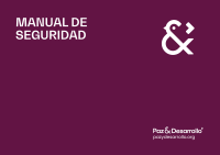 PORTADA MANUAL DE SEGURIDAD